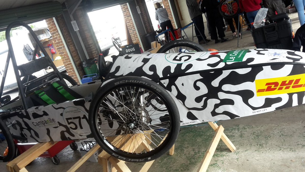 2nd race of the year for KITT <a href="/Croft_Circuit/">Croft Circuit</a> <a href="/Greenpowertrust/">Greenpower Education Trust</a> <a href="/JLRHalewood/">JLRHalewood</a> @CampanileUK <a href="/dhlexpressuk/">DHL Express UK</a> <a href="/JamesApterFF/">James Apter F F</a>