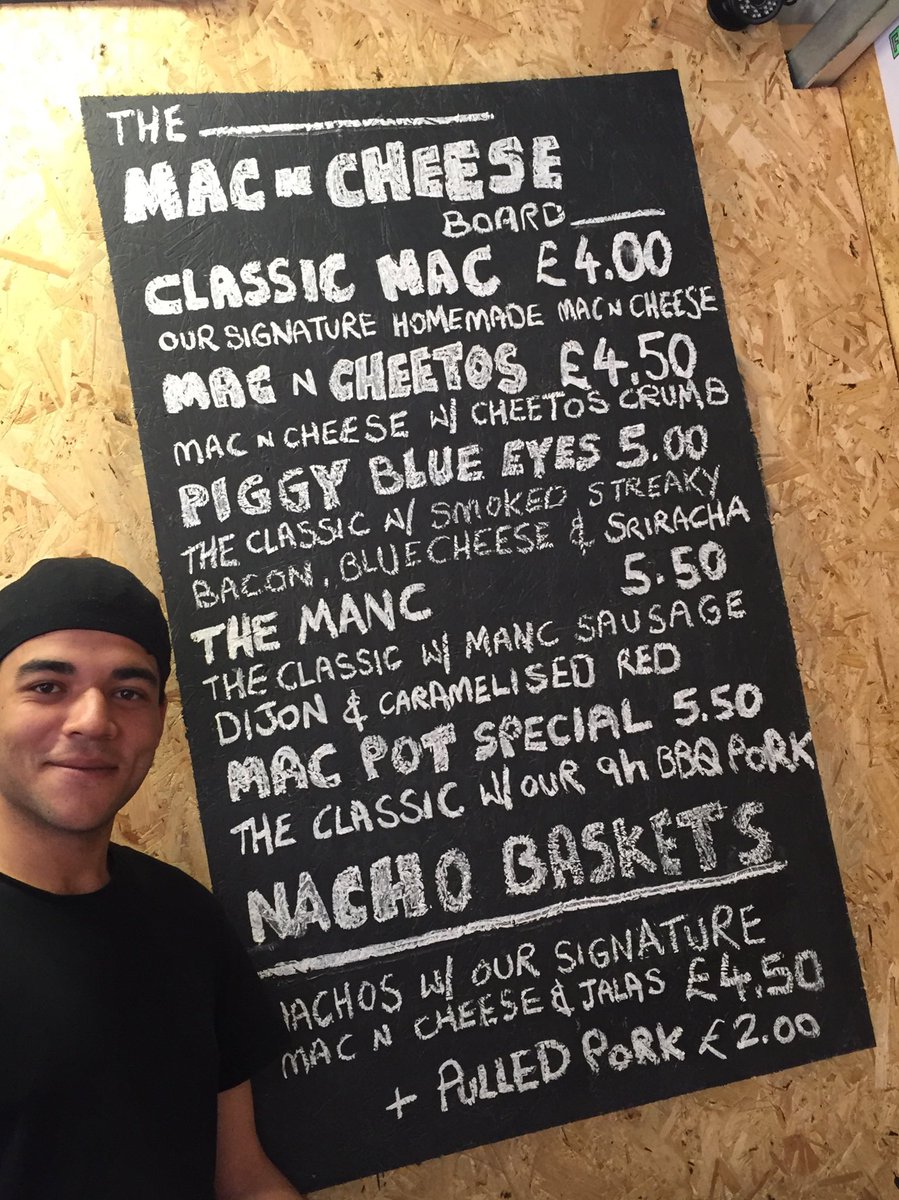 😜NEW MENU COMPETITION😜
RT &amp; FOLLOW TO WIN THE LOT (£70) Be office BIG shot or best mate ever! #grilledcheese #mcr