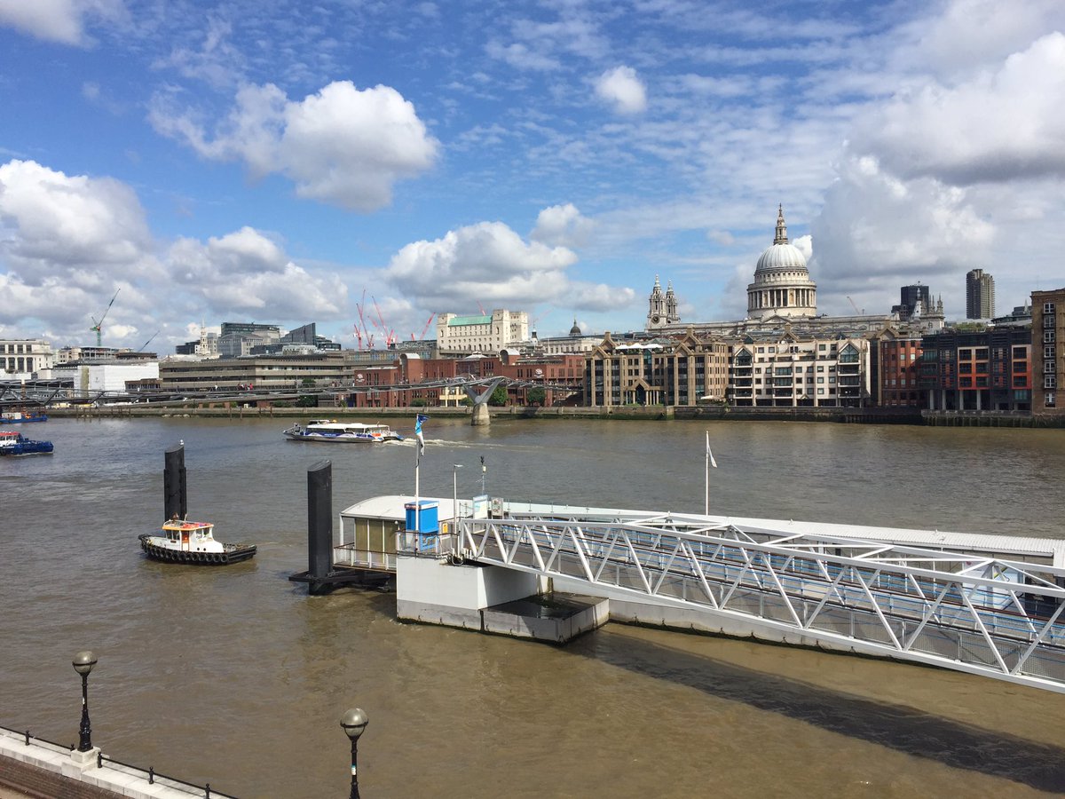 All set for <a href="/WCRF_UK/">WCRF</a> event at the Globe Theatre.