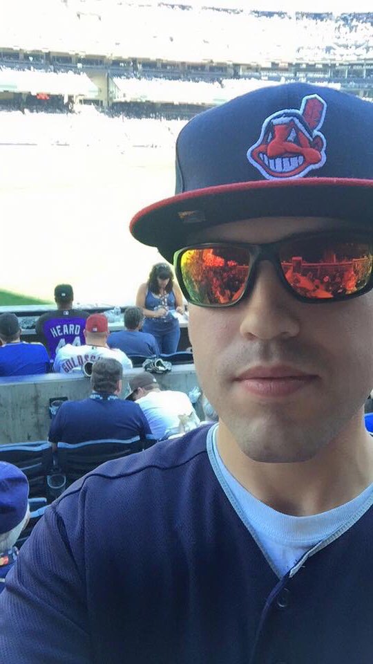 JimRudloff's tweet photo. @Indians Our sailor in SD spent the $$$ to make sure we were properly repped at the #ASG2016 last night! #CLE4EVER https://t.co/n5OAL11pSD