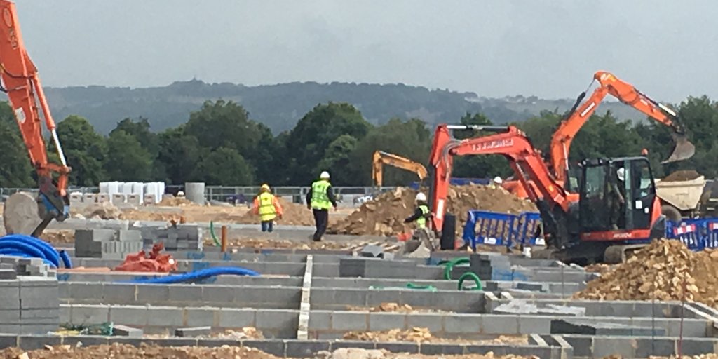 MulberryParkHub's tweet photo. .@BritanniaCL laying foundations for first @Curo_Group townhouses at Mulberry Park.  Homes with a view! @Curo_Sales https://t.co/DzvjzEgELt