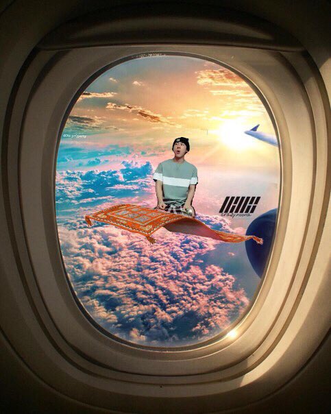 iKON_CrazyNoona's tweet photo. Hanladdin.. 😂😂😂😂😂 #HanbinTour2016 #TheJourneyLivesOn #iKONmeme #KimHanbin https://t.co/hpYAzDM95B