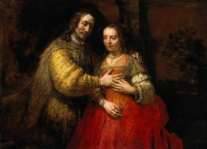 iart_'s tweet photo. العـروس اليهـوديـّة للفنان الهولندي رمبـراندت، 1662
رسم رمبراندت هذه اللوحة بناء على طلب شخص أرادها تذكار لحفل زفافه https://t.co/G9rvn4yEdY