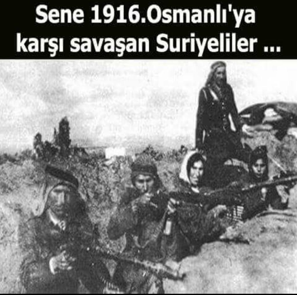 benderlizade's tweet photo. Osmanlıya karşı ayaklanan Suriye'liler, İngiliz'lerle birlik olup,Türk kellesi başına 1 altın alıyordu 
HATIRLATIRIZ https://t.co/eYdO44awDP