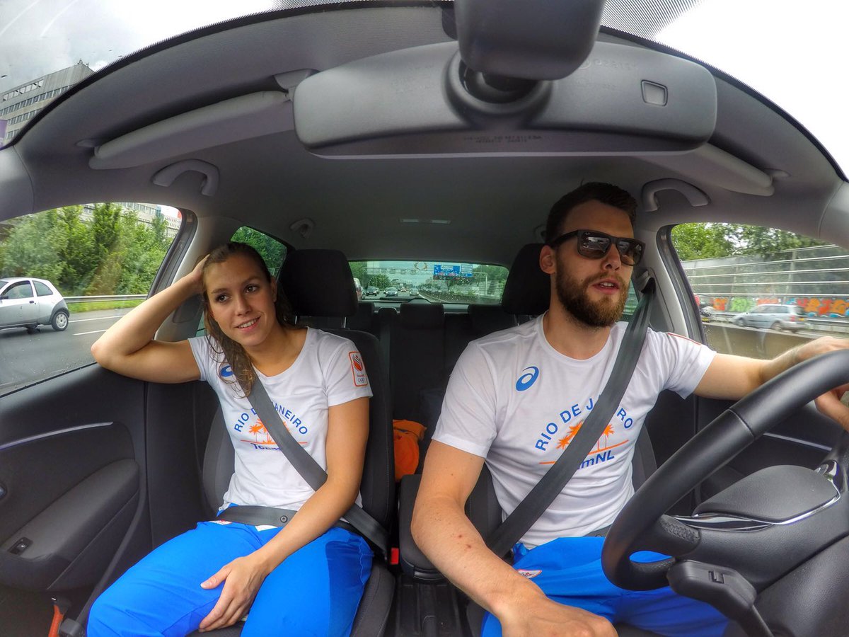 Op naar het Kurhaus samen met <a href="/neumann_robin/">Robin Neumann</a> voor de teampresentatie van #TeamNL! 😎 ^<a href="/sverschuren/">Sebastiaan Verschuren</a>