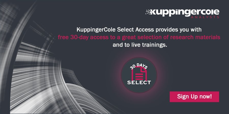 kuppingercole's tweet image. Register Now for Complimentary #KuppingerCole #SelectAccess ow.ly/wHgj3021cfK