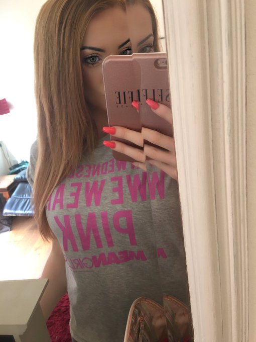 On Wednesday's We Wear Pink 👊🏻💁🏽 https://t.co/MVjH9uY35k<a href="/tag/rt"class="tags"><span>#rt</span></a><a href="/tag/fav"class="tags"><span>#fav</span></a>