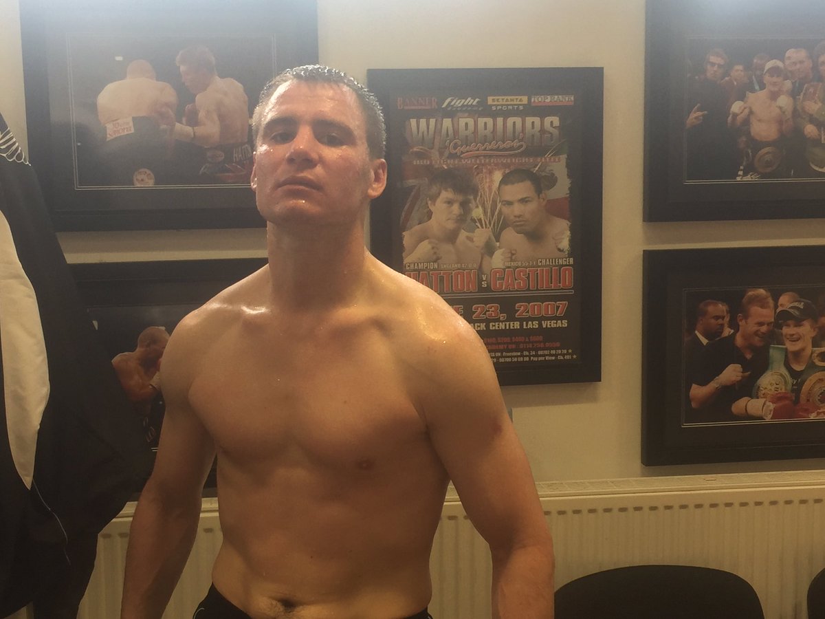 <a href="/SergeyRabchenko/">Sergey Rabchenko</a> almost ready for the 30th after sparring not sure about the pose tho 😂