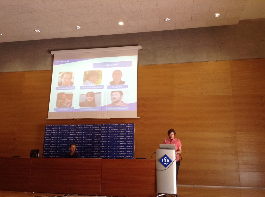 marinaarrabal's tweet photo. Saps R? Sebastià Massanet, professor del Departament de Matemàtiques i Informàtica a #edticUIBCE https://t.co/5gh1HztZLS