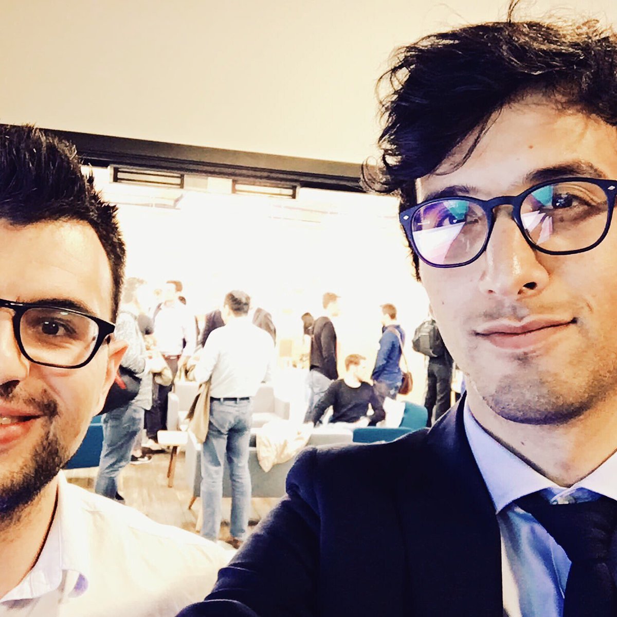 tikiapp's tweet photo. Team selfie from last week's #riseofbots meet up 🙈 More about our amazing bot platform coming soon! #temporary #bots https://t.co/SjVIqwenqt
