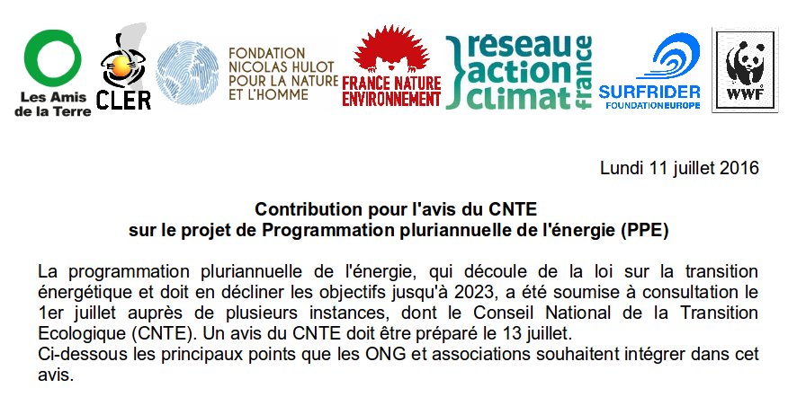 Projet de #PPE: 16 contre-propositions des ONG pour améliorer le texte de <a href="/RoyalSegolene/">Ségolène Royal</a>
lc.cx/4CLM