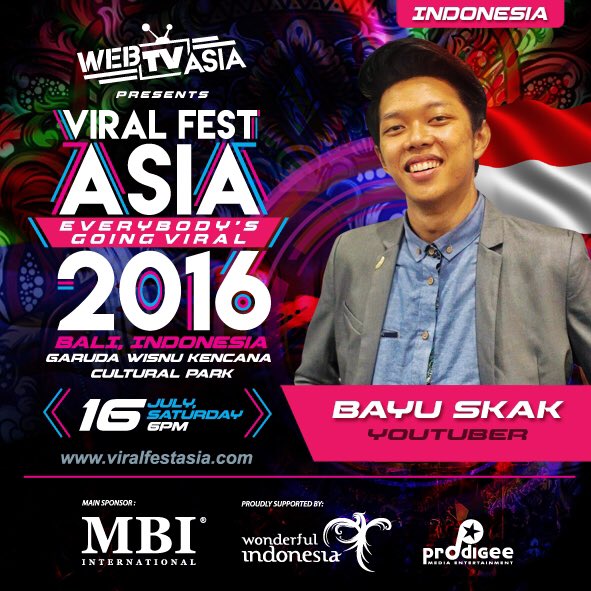 Moektito's tweet photo. Besok ke BALI 😀😀😀, Viral Fest Asia 2016 - 16 Juli 2016 di GWK Bali. Everybody's going viral. #viralfestasia #vfa2016 https://t.co/crhrdLVPLv