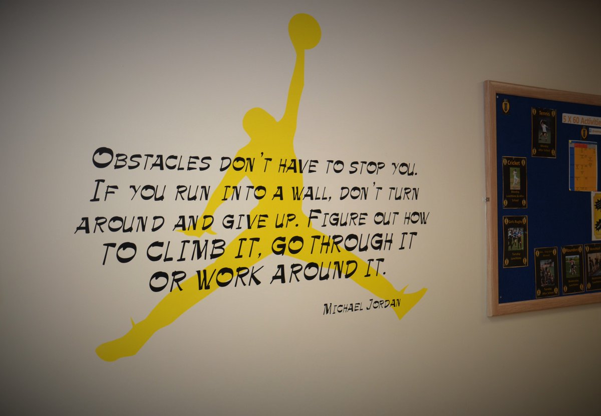 Inspirational wall art going up around <a href="/MaestegSchool/">Maesteg School</a> this week! #motivatedtostrive #growthmindset #maesteg16