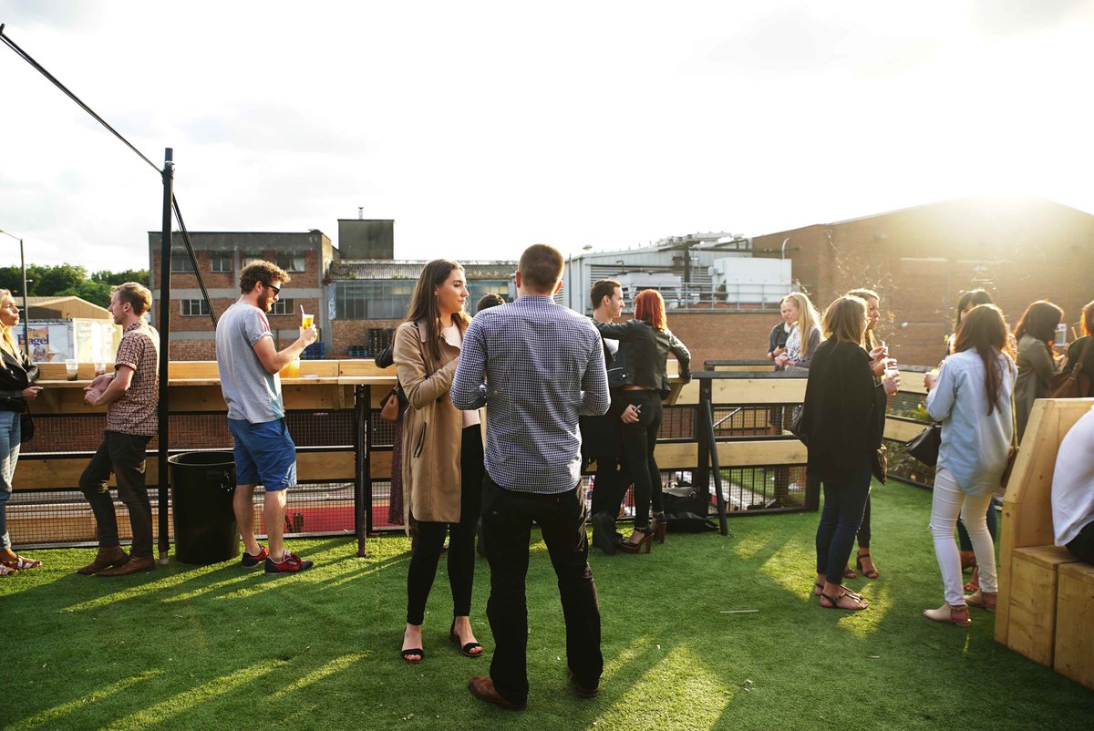 NightTalesLDN's tweet photo. Weekend Plans? How about spiked coconuts on our sun deck? ☀️  @CocofaceUK #NightTales2016 https://t.co/nYWIMIEmNz