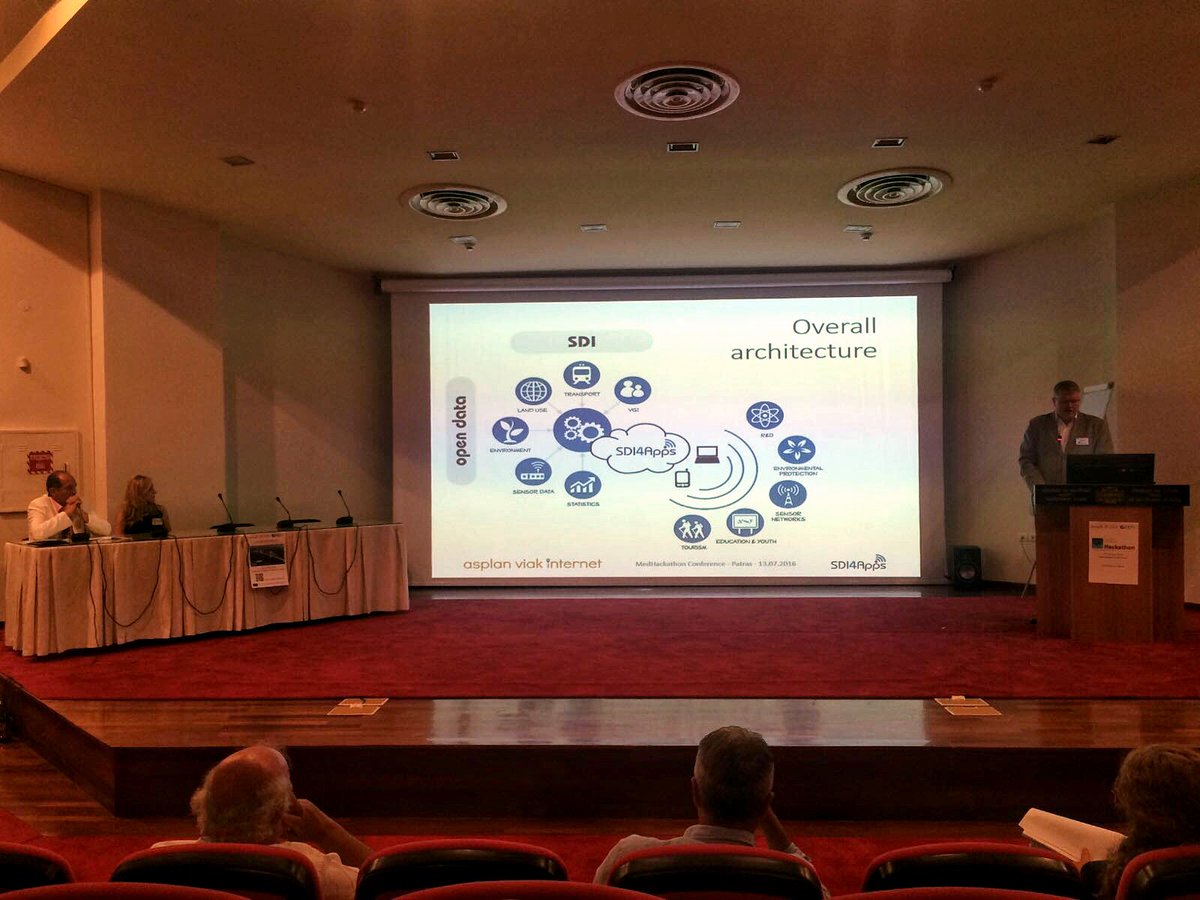 VidzemesRegions's tweet photo. Piedalāmies proj.#SDI4Apps konferencē #MEDHackathon par atvērto datu iespējām pārvaldē,transporta un lauksaimn.jomās https://t.co/p0Lvb8BPAn