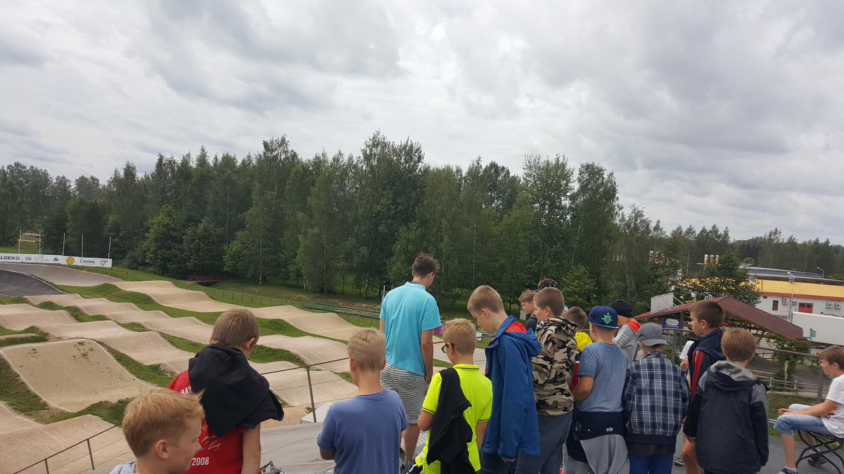 Rīgas Lauvas BMX trasē.