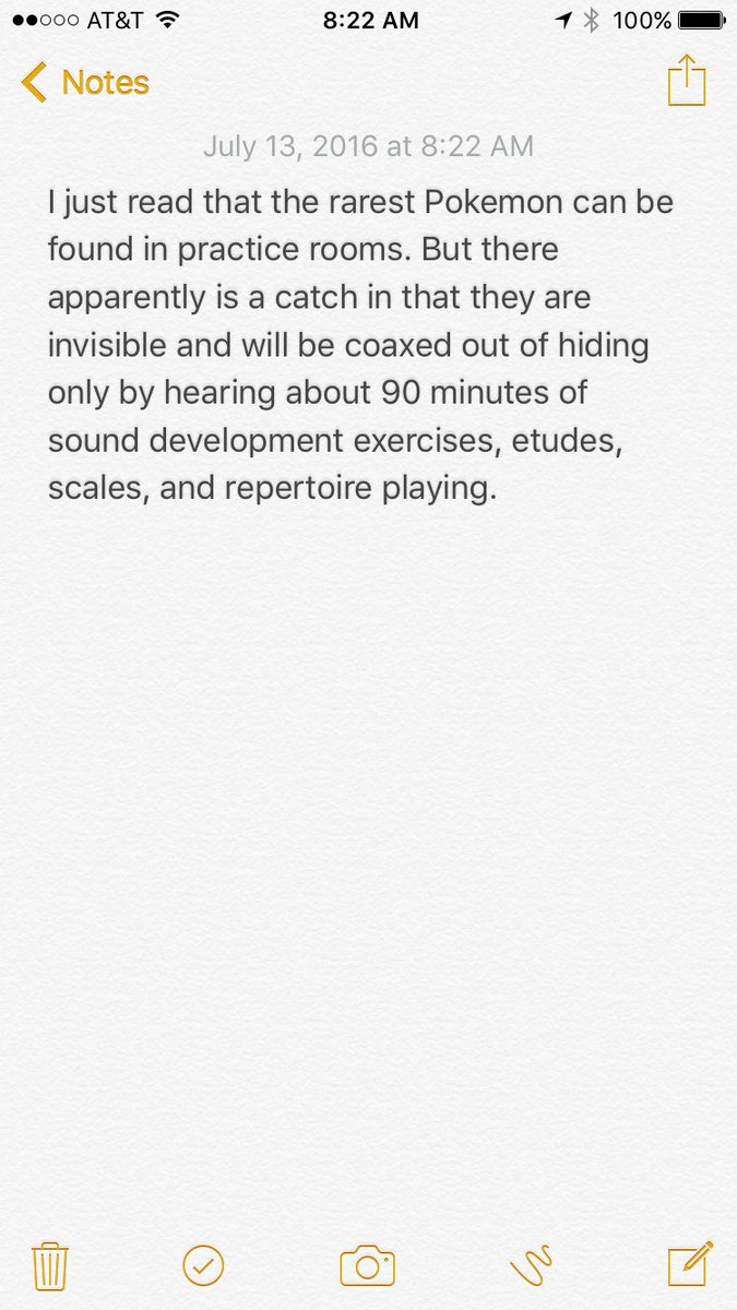 PHSCTigerBand's tweet photo. #bettergetpracticing #PokemonGO https://t.co/3yYXOaB1tV
