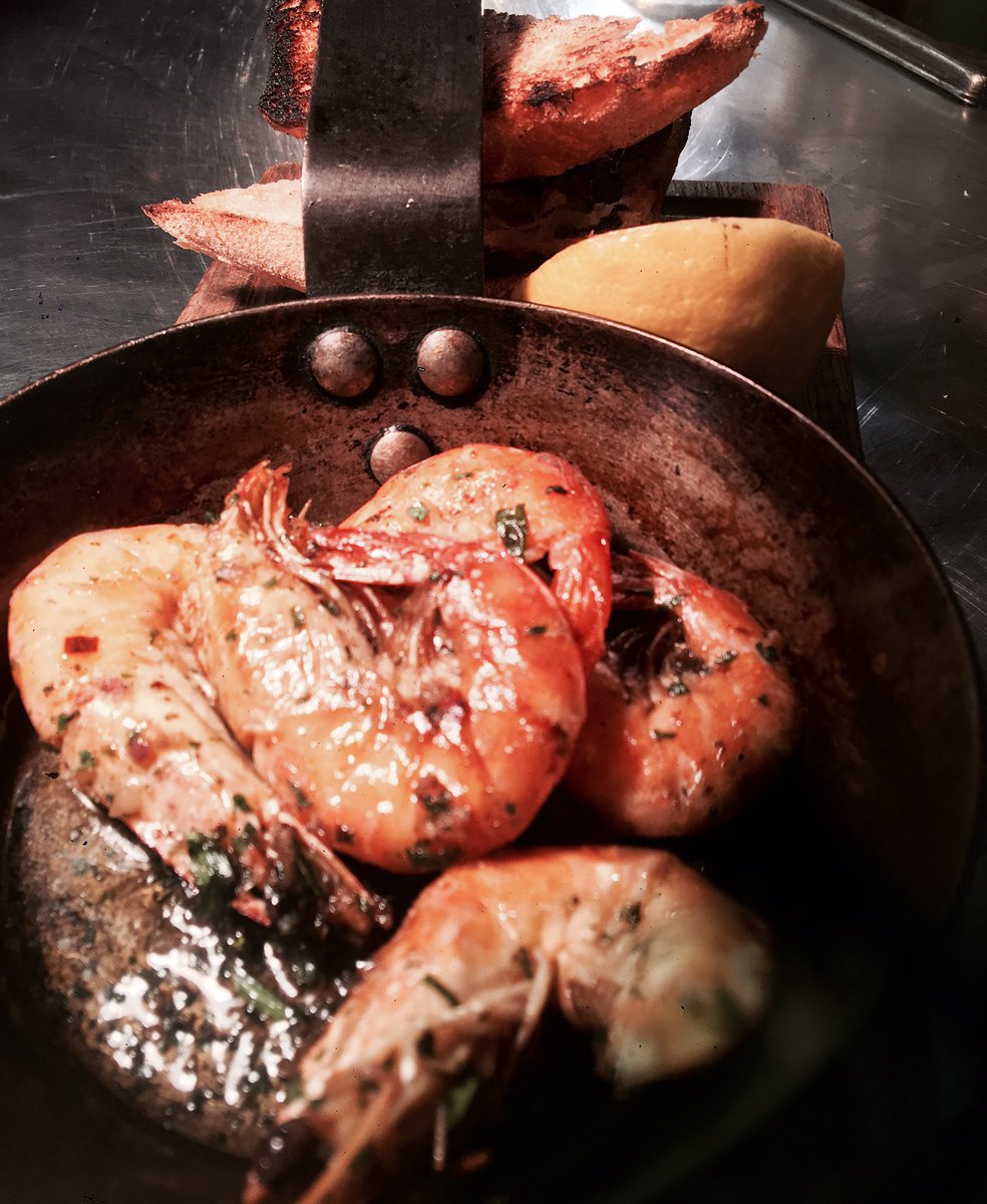 #SpecialStarter #rustic #crevettes #garlic #chester