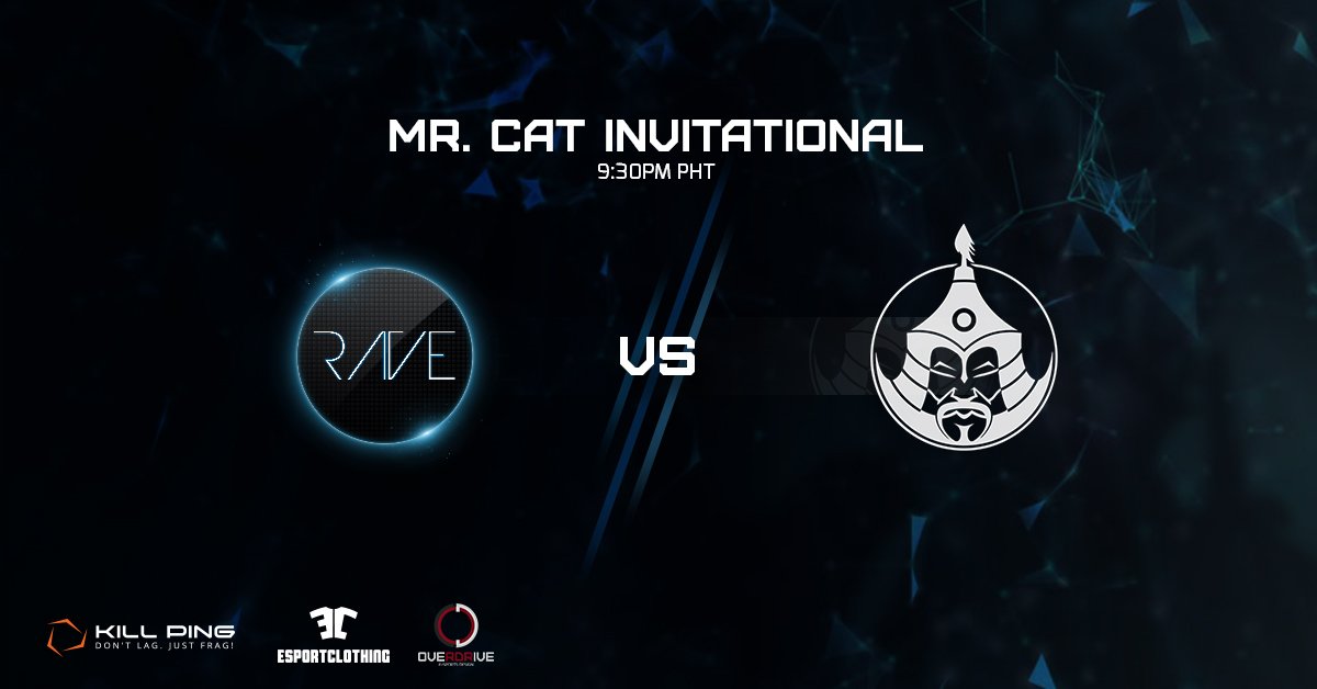 RaveDota2's tweet photo. Up next is us against @MongolzCs in Mr. Cat!
https://t.co/aSrxkqKwsl
#RAVEvolution https://t.co/QlgVWZ1wvS