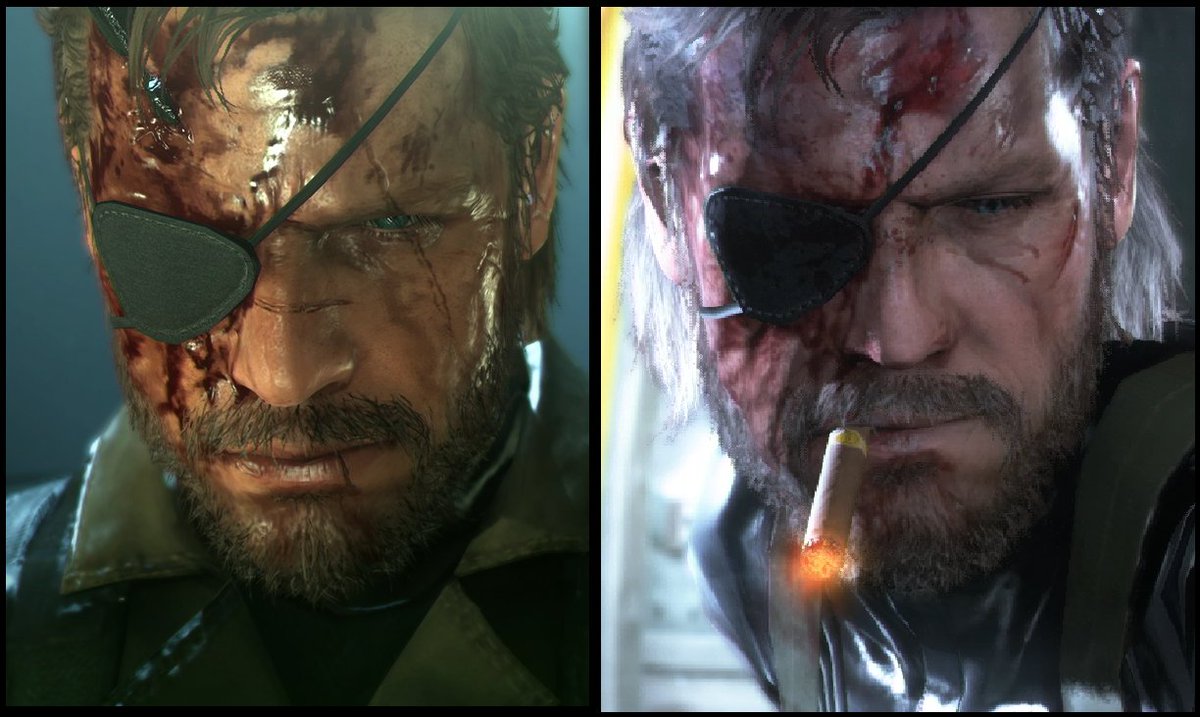 兵隊 No Twitter 世界を売った男の真実 のヴェノムの血の跡はgzスネークと一致していて 序章 Ep1の単独潜入 Mgs3 第一章の基地運営 Pw 第二章の仲間の喪失 Gz を経てネイキッド スネークと同じ境地に立ったことを外観で示したのかなと