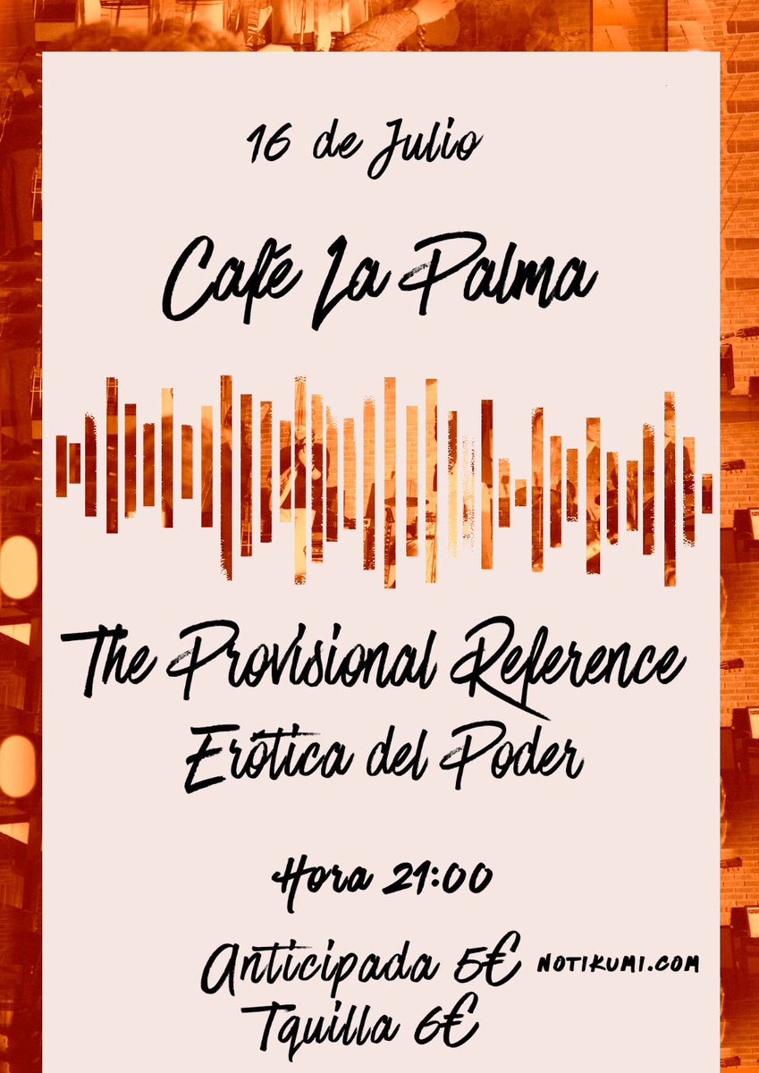 Hoy es el #DiaMundialDelRock pero lo celebramos el sábado!