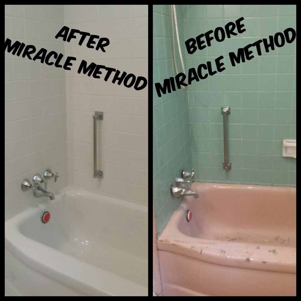 MiracleMethodNA's tweet image. We make Miracles happen. What a transformation #MiraclesHappen #PhotoOfTheDay #WhyReplaceYourTub #NewAgain