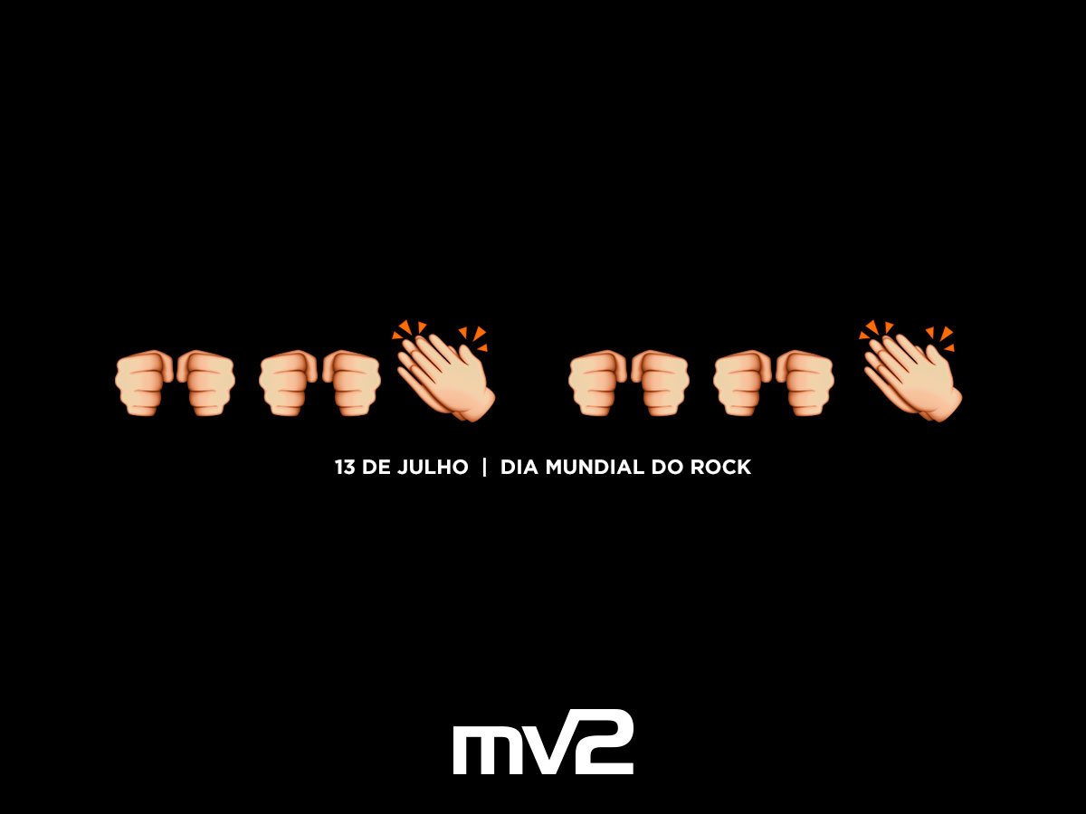 Galera, aumenta aí o volume que hoje é o Dia do Rock! \o/ #DiadoRock #RockandRoll