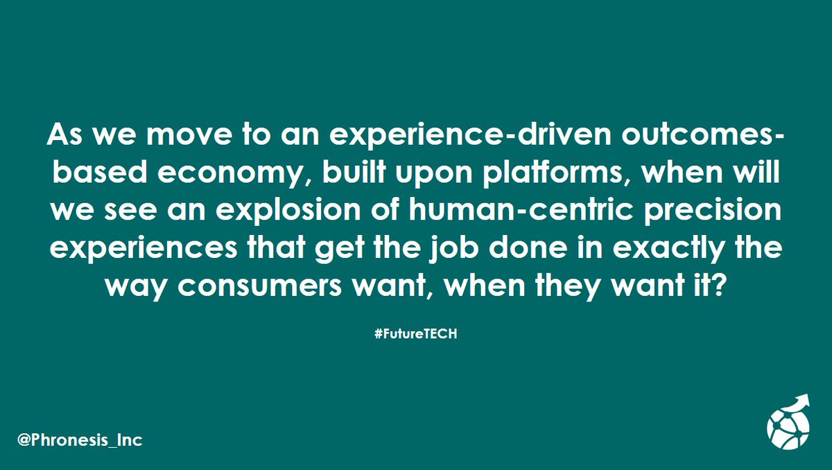 Phronesis_inc's tweet photo. In an #experiences-driven #outcomes-based #platforms #economy,when'll we see an explosion of precision experiences? https://t.co/vVe4DLxsxx