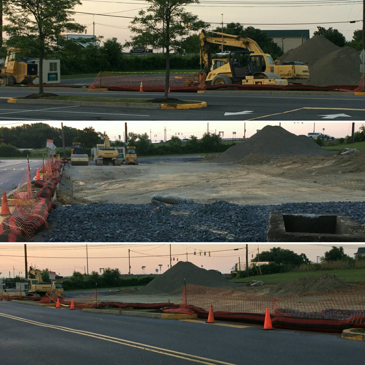 Lowes Of Harrisburg On Twitter Construction Is Underwater For The New Ihop Coming Soon To The Hbglowes Parking Lot