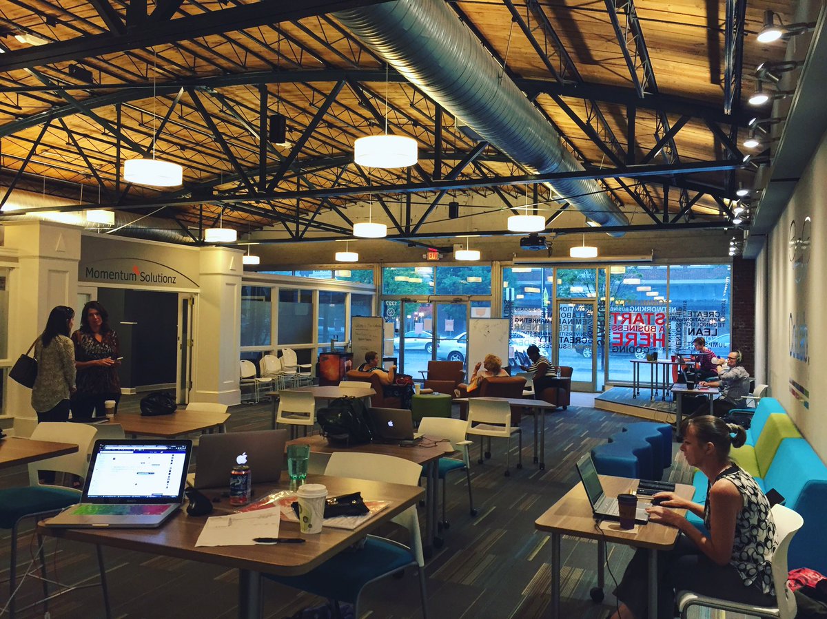 CoLabRoanoke's tweet photo. In case you were curious: there is indeed other stuff going on at the CoLab besides #nokemon #businessasusual #ish https://t.co/99Qoh1wb2o