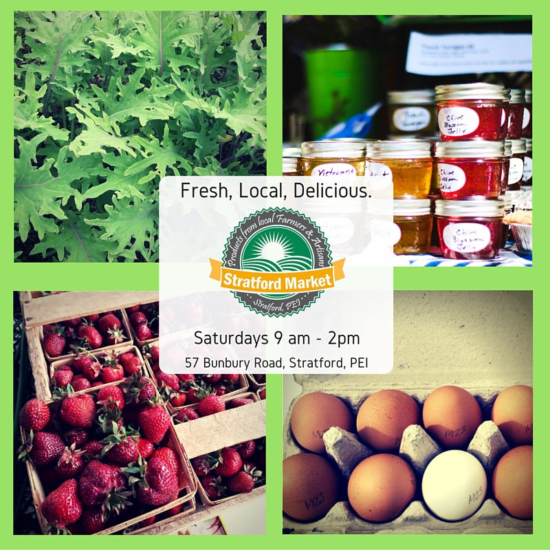 Don't forget to visit the <a href="/StratfordMarket/">Stratford Market</a> Saturdays 9 am to 2 pm until September 24th!