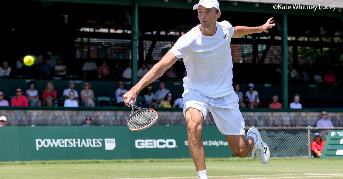atptour's tweet photo. How many aces did @ivokarlovic need against #Dancevic in @TennisHalloFame 2R? Read: https://t.co/vrPfjBPocD #ATP https://t.co/YNvvLoGV9E