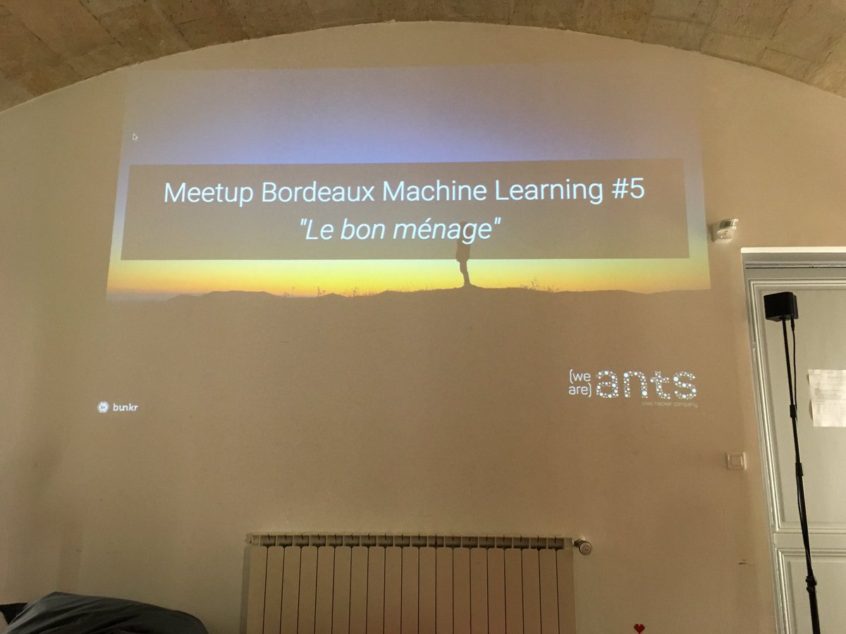 LejSim's tweet photo. Super taf et super meetup de deux stagiaires de @beingAnts au @bxnode #MachineLearning https://t.co/Id6bF4BOko