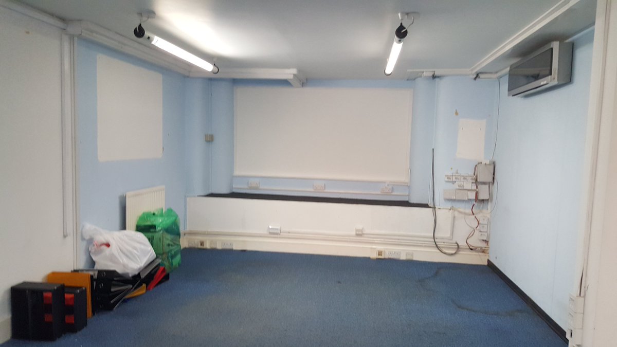 RubieDesign's tweet photo. No stairs. Stairs! Upto the boardroom :) #transformation #southwark #exposedceiling #designandbuild @ThisIsThirdWay https://t.co/vvL3KCGaPQ