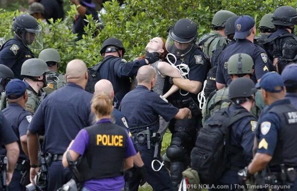 Snowden's tweet image. America, start resisting. #BatonRouge