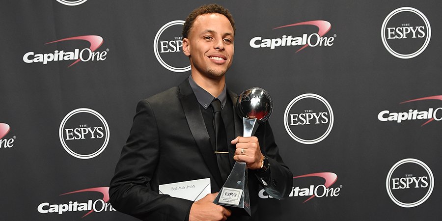 warriors's tweet photo. .@StephenCurry30 took home two @ESPYS last year. This year he's nominated for three.

VOTE » https://t.co/cp4KAke5JM https://t.co/PaOWdFisoD