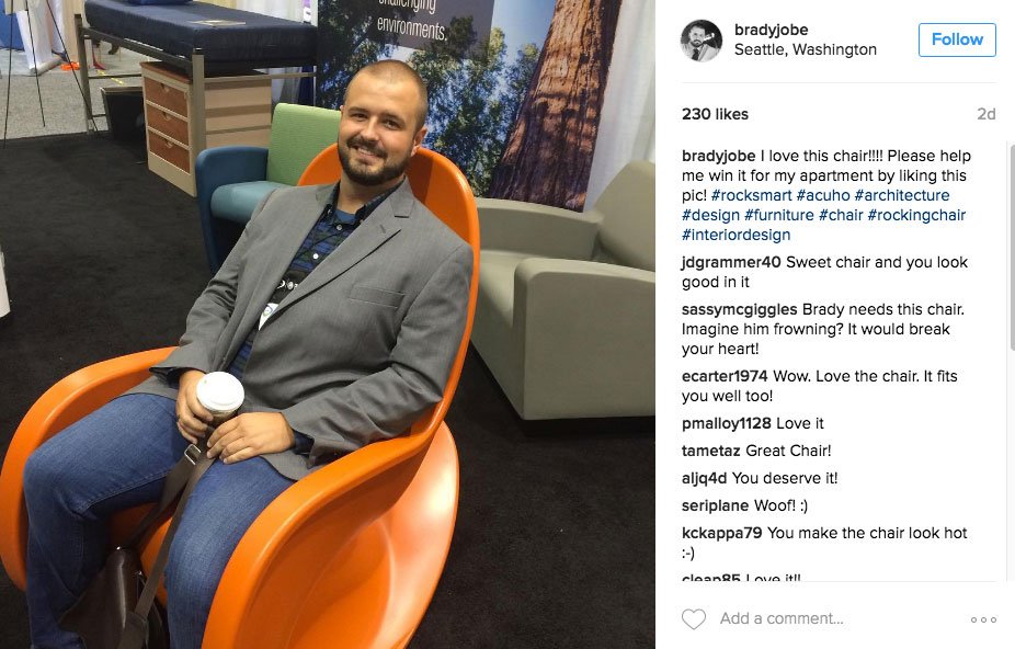 norixfurniture's tweet photo. Congrats to our #acuhoi #RockSmart winner! Thanks to all who participated. Great photos! https://t.co/BS18Du7l9o