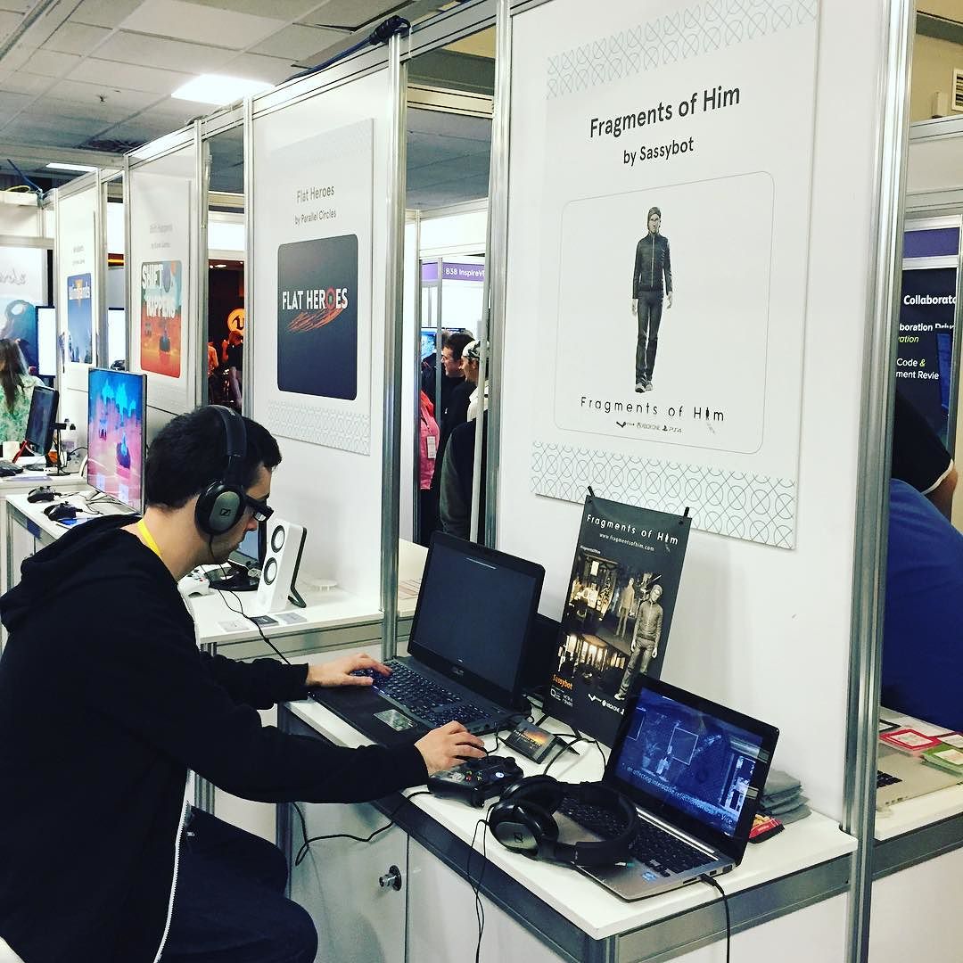 game_happens's tweet image. Look who's here! #fragmentsofhim #developbrighton