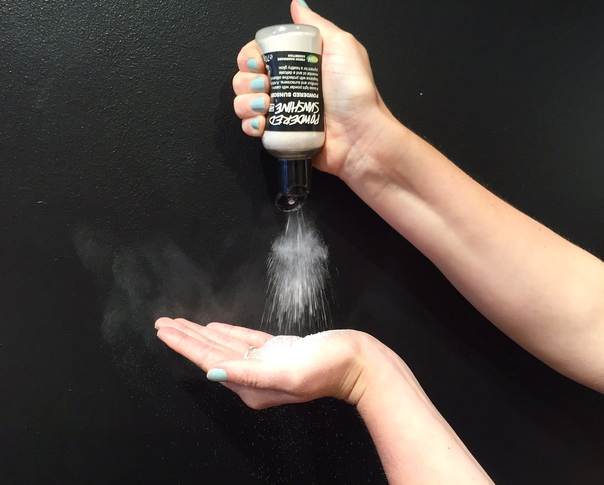 lush powder sunscreen
