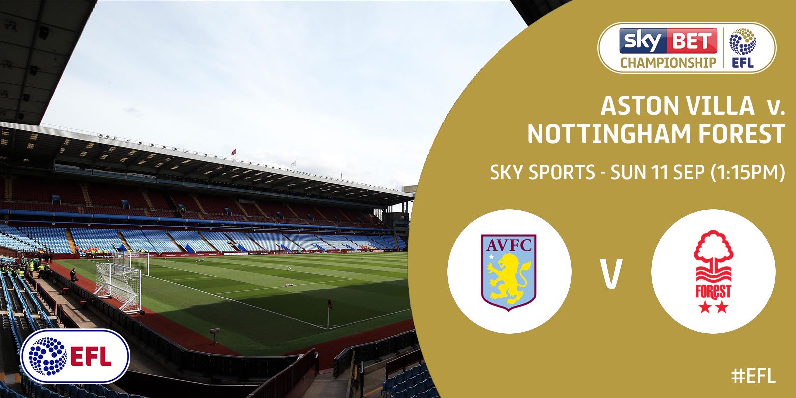 Sky Bet Championship on Twitter "TV game AVFCOfficial v Sky Bet Championship on Twitter "TV game AVFCOfficial v