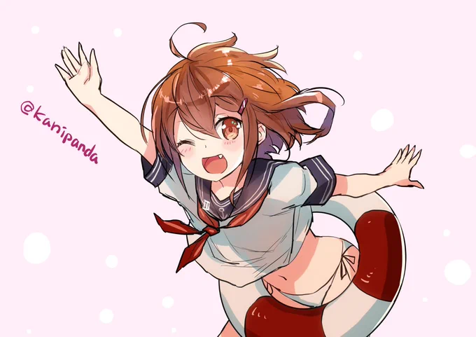 はーい!司令官、行っきますよー!
#艦これ版深夜の真剣お絵描き60分一本勝負 
#艦これ版真剣お絵描き60分一本勝負_20160713
#雷 
