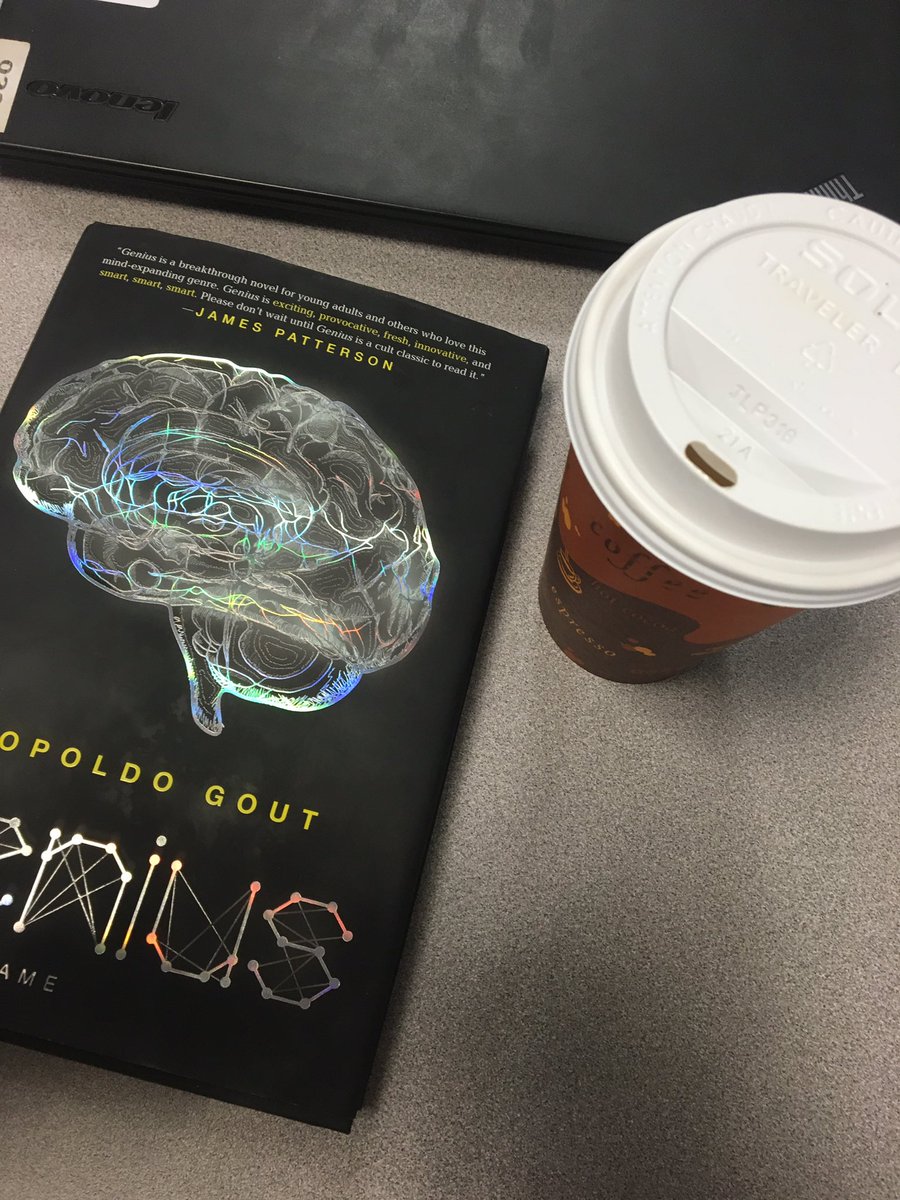 trina_khans's tweet photo. #geniusthegame @LeopoldoGout talk about a constant cliff hanger. I need more!!! #goodread https://t.co/klN1YyNsT2