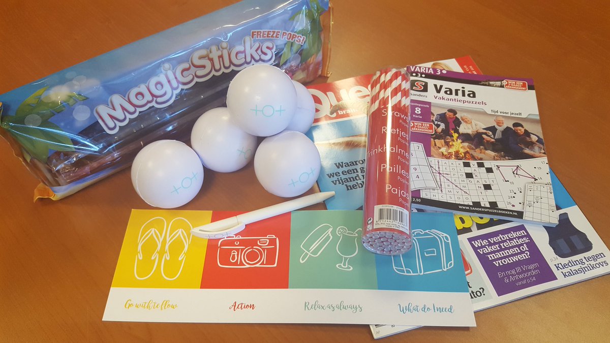 Enjoy Summer! We gaan gekleurd de vakantie in dankzij TOT @SuzanneVanEmden