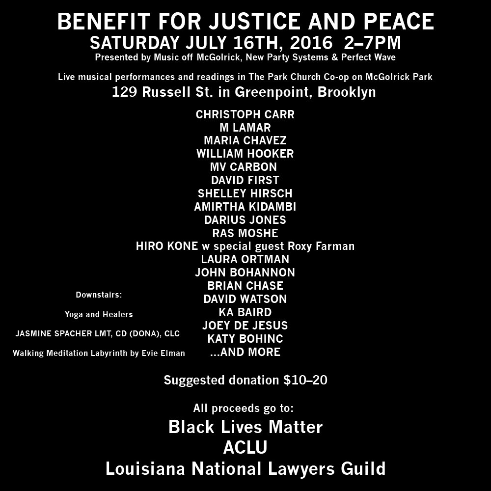 This Saturday in Greenpoint, BK <a href="/BlackLivesMpls/">blacklivesmpls</a> <a href="/ACLU/">ACLU</a>