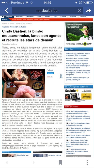 Cindy Bastien dans le nord &eacute;clair .....bel article...... https://t.co/1e5v4nFxFz<a href="/tag/rt"class="tags"><span>#rt</span></a><a href="/tag/blackandwhitephotography"class="tags"><span>#blackandwhitephotography</span></a>