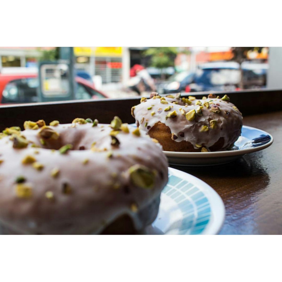 donuts on donuts / a nice morning view! #whatveganseat #toronto #vegan