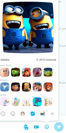 Too busy playing with the emoticons on the new Skype for Ubuntu insights.ubuntu.com/2016/07/13/a-n…