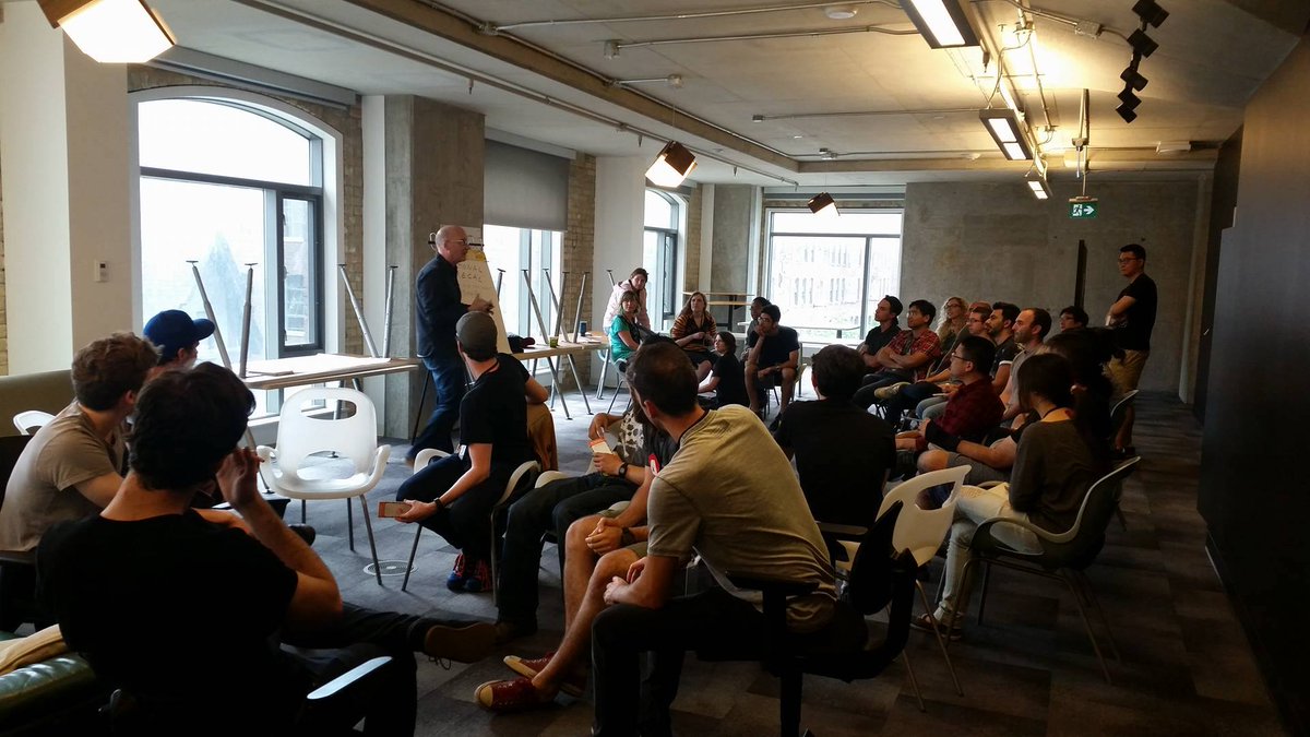 Lots of learning opportunities happening at Arc! A recent Acting for Animation class hosted by Rob Corbett!