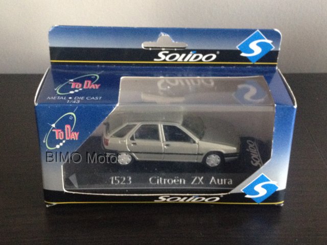 BIMOmotor's tweet photo. A new auction for Citroen ZX Aura - Solido 1/43 - metal scale model ref. 1523- https://t.co/CyBYoHgHqy https://t.co/UEdKfQqfY0