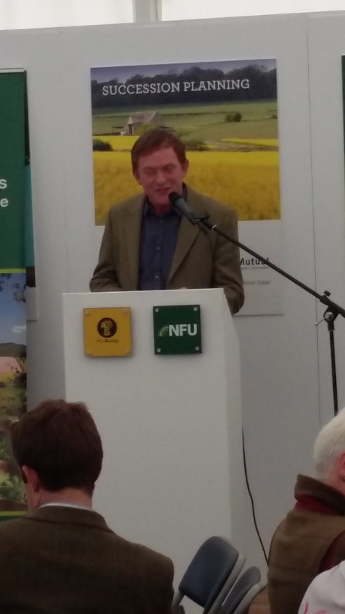 @R_P_Moore &amp; <a href="/WallaceHendrie/">Wallace Hendrie</a> talking at the <a href="/greatyorkshow/">Great Yorkshire Show</a> about <a href="/NuffieldFarming/">Nuffield Farming</a> time to apply for #nuffield17 !